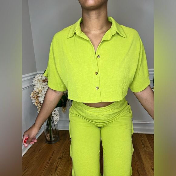 NWT lightweight pants coord set - Picture 7 of 8